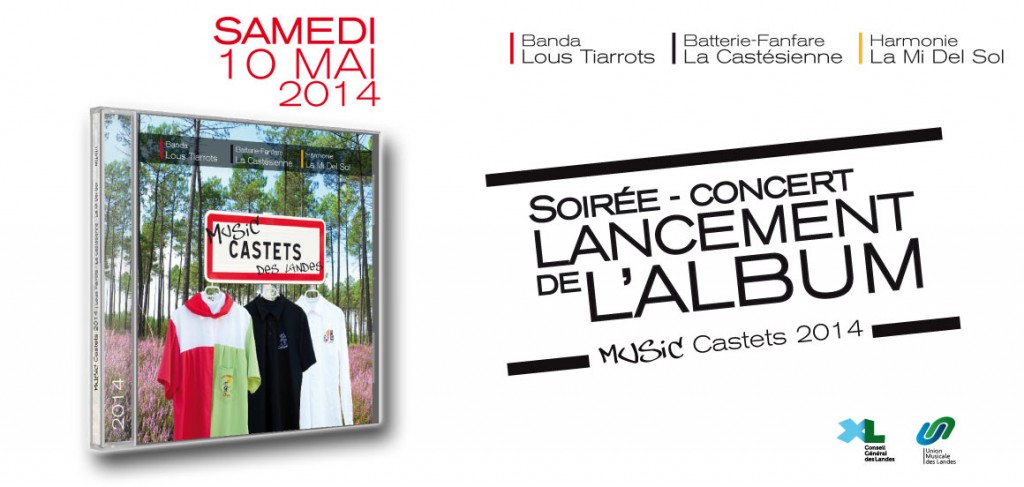 Soirée conert Lancement album Music Castets 2014