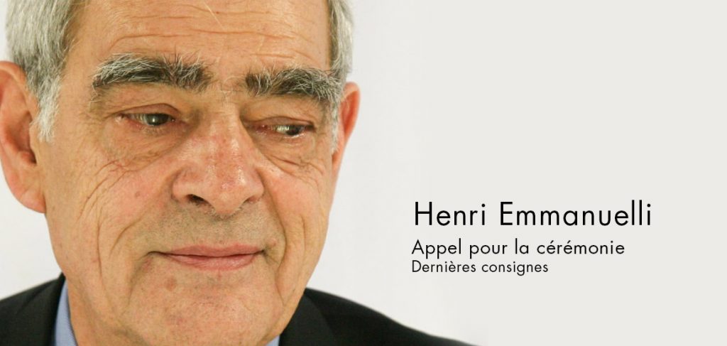 Henri Emmanuelli cérémonie