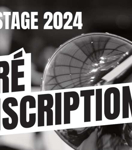 Stage 2024 • Les pré-inscriptions sont ouvertes !